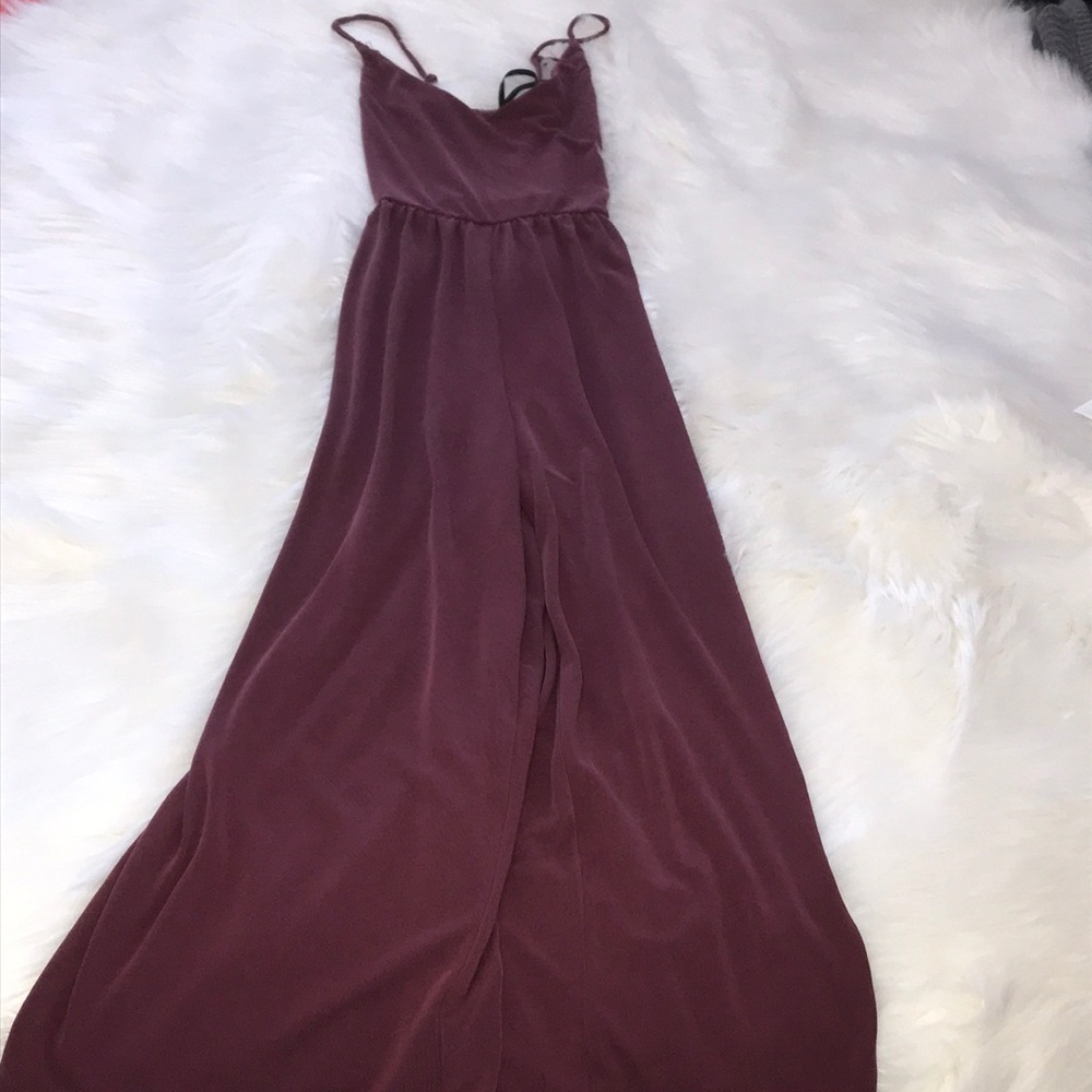 Burgundy Jumpsuit!🥀